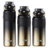 TKK Thermal Keeper Bottle in Black and Gold Size Options